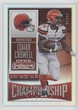 2015 Panini Contenders Championship Ticket 29/99 Isaiah Crowell #55 14gy