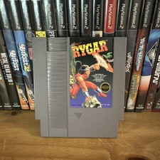 Rygar (Nintendo NES, 1987) Tested & Working With Black Sleeve 5 Screw