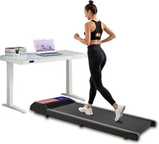 Treadmill Under Desk with Incline for Home and Office,Walking Treadmill with ...