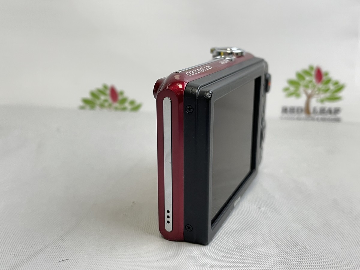Nikon Coolpix L28 20.1 Megapixel Digital Compact Camera Red