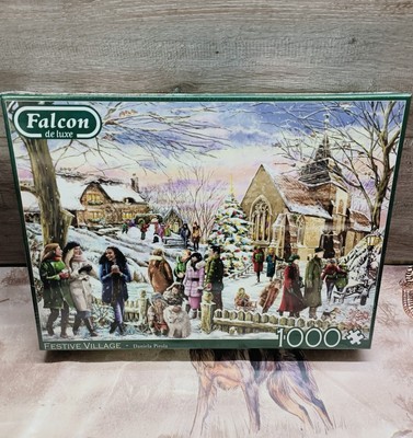 Jumbo Falcon de Luxe - Festliches Dorf 1000 Stück Puzzle Neu im Karton