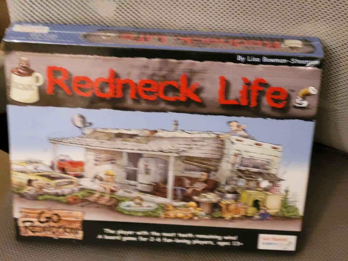 Laminated Roll-Up Redneck Life Board (Beer-Proof)