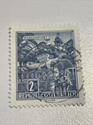 AUSTRIA OSTERREICH 1968 MONUMENTS 2S BLUE WYVERN KLAGENFURT - USED TKS360*