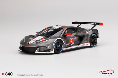 CORVETTE C8.R #4 CORVETTE RACING 2021 IMSA SEBRING 12 HRS - TOPSPEED TS0340 1/18
