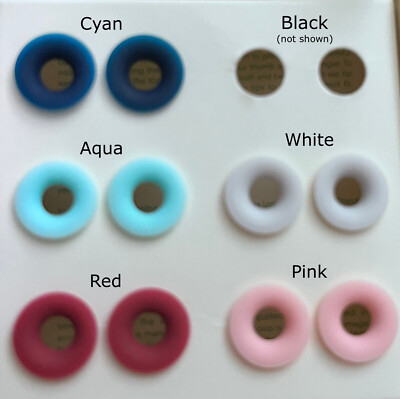 1 PAIR Loop Mute for Earplugs, 5 dB Noise Reduction Silencer Accessory USA SHIP