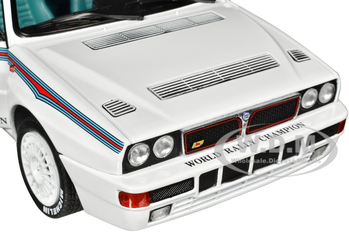 1992 LANCIA DELTA HF INTEGRALE EVO 1 MARTINI 6 WHITE 1/18 BY