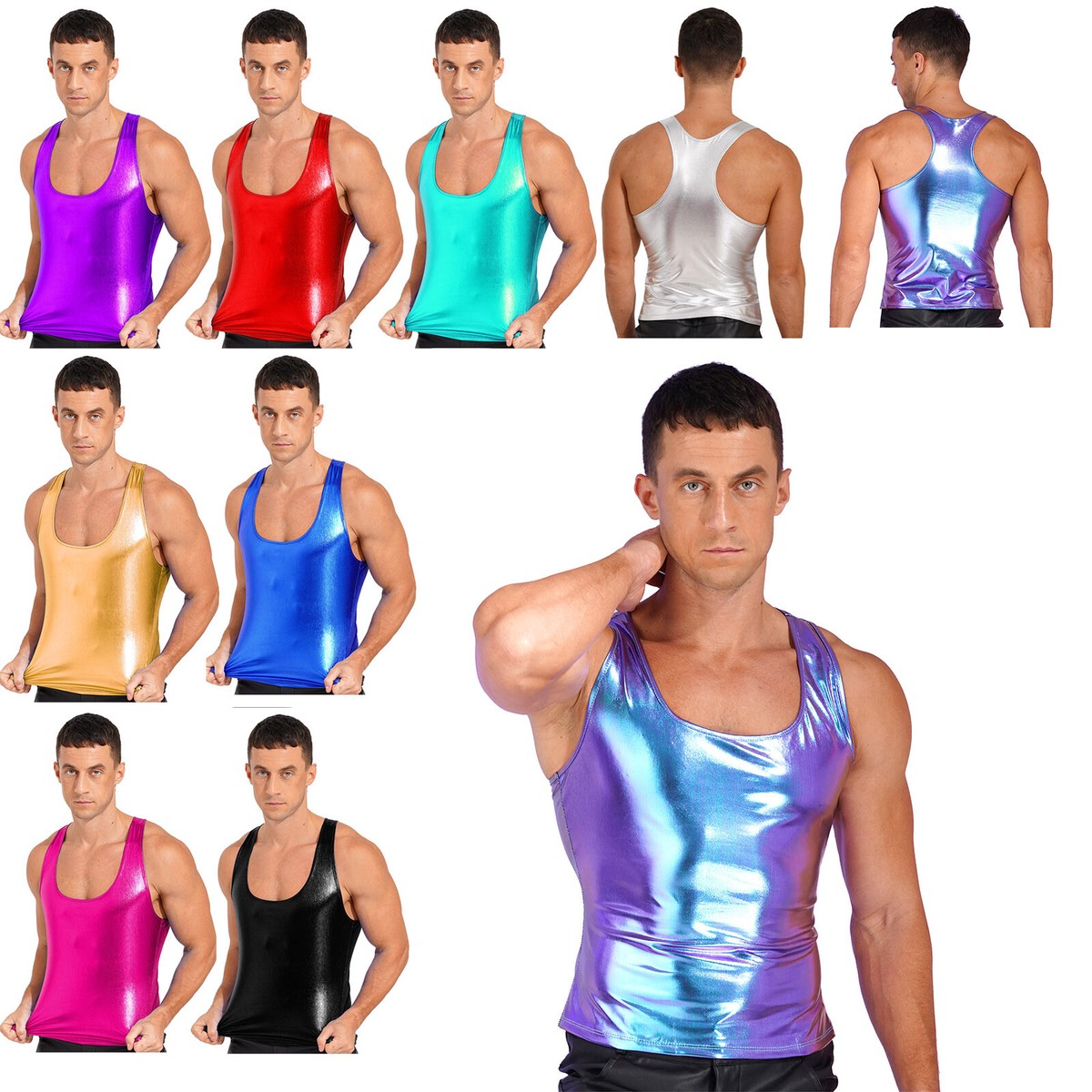 deep back neck tops