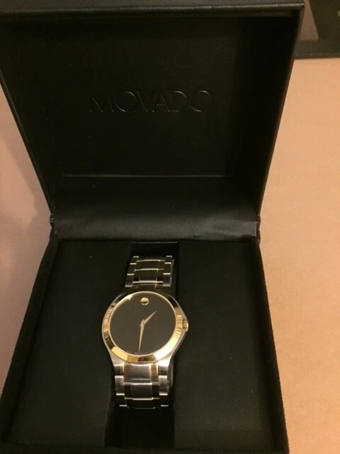 Movado gold and silver new arrivals