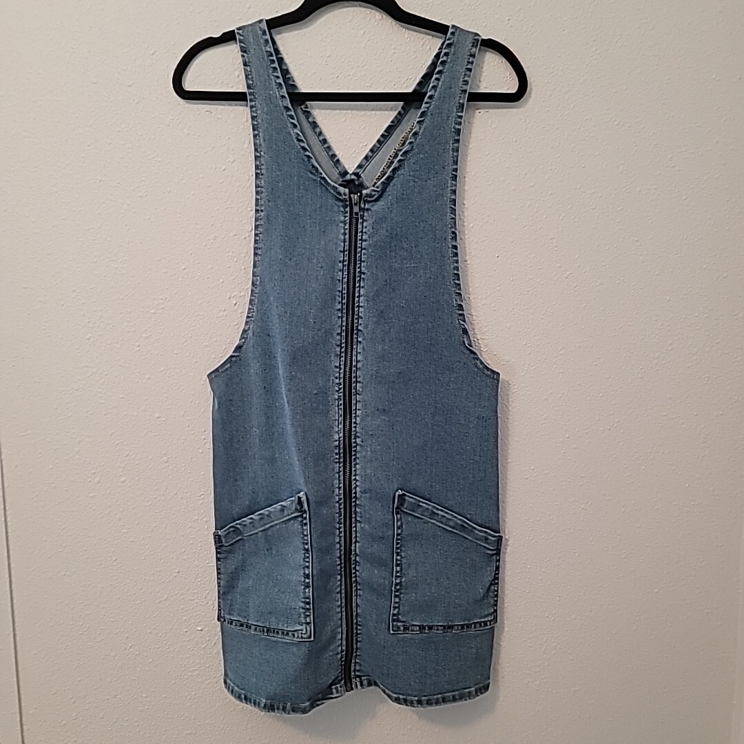 Denim Next Summer Jumpers So Brand Denim Jumper Sz S Front Zip 26