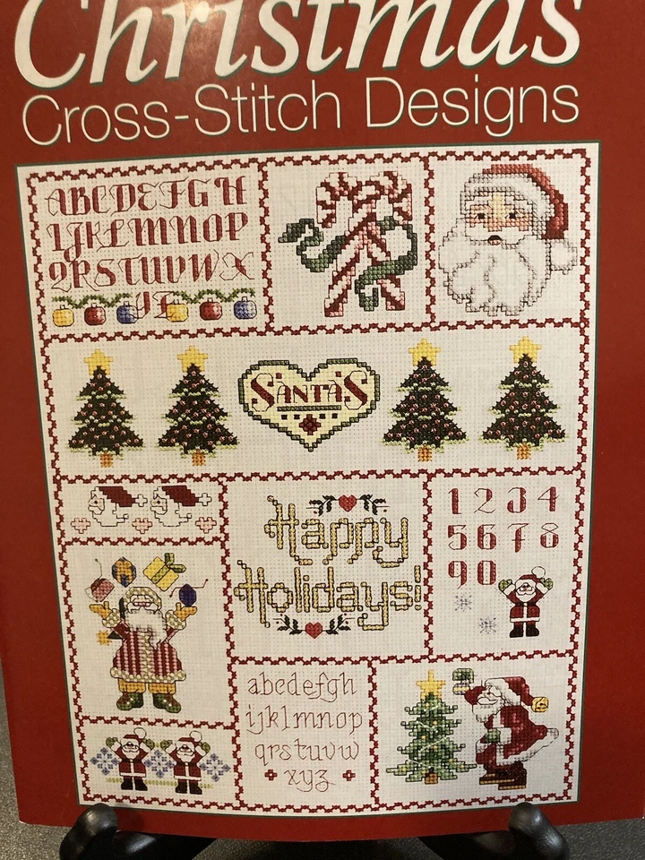 A Cross Stitch Christmas Treasury Of Design Booklet Craftways Holiday Motif Snow - Image 2 of 4