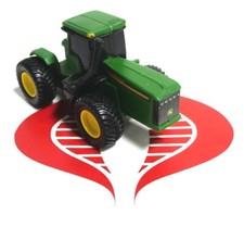 Bakery Crafts Vehicle John Deere plastic Tractor 1:64 Scale