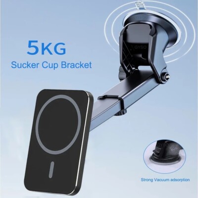 Upgrade Strong Magnetic Car Wireless Charger Phone Holder.