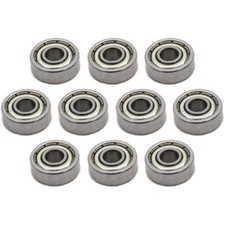10pcs 605ZZ 5mm x 14mm x 5mm Deep Groove Ball Bearing Double Shield 605-2Z 80015