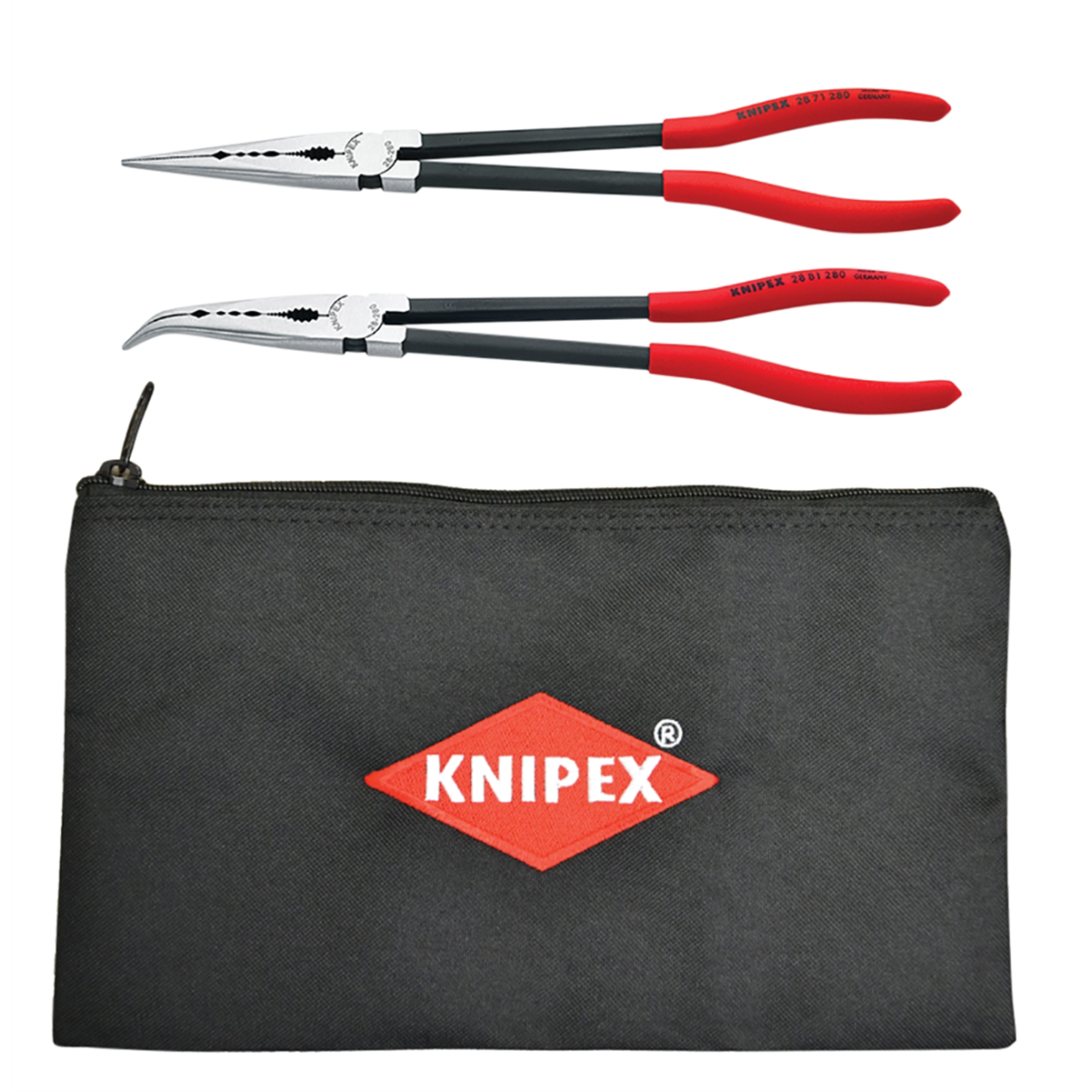 Knipex 9K0080128US Extra Long Needle Nose Pliers Set