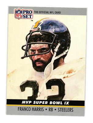 1990 Pro Set #9 Franco Harris Pittsburgh Steelers