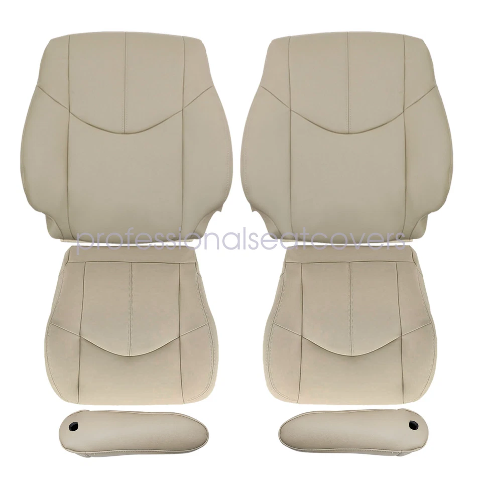 Driver & Passenger Bottom & Top & Armrest Seat Cover For Lexus RX300 1999-2003 - Image 2 of 4