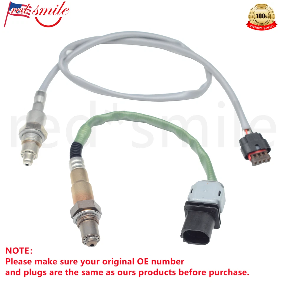 2PCS Oxygen O2 Sensor Upstream+Downstream For 2014 15-20 Ford Fusion 1.5L L4 USA - Image 2 of 4