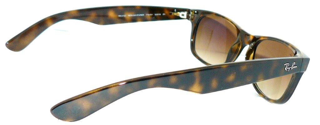 Ray Ban SONNENBRILLE BRAUN RB 2132 710/51 52 NEW WAYFARER 4006 BRILLE 2140 ETUI Ansicht 4