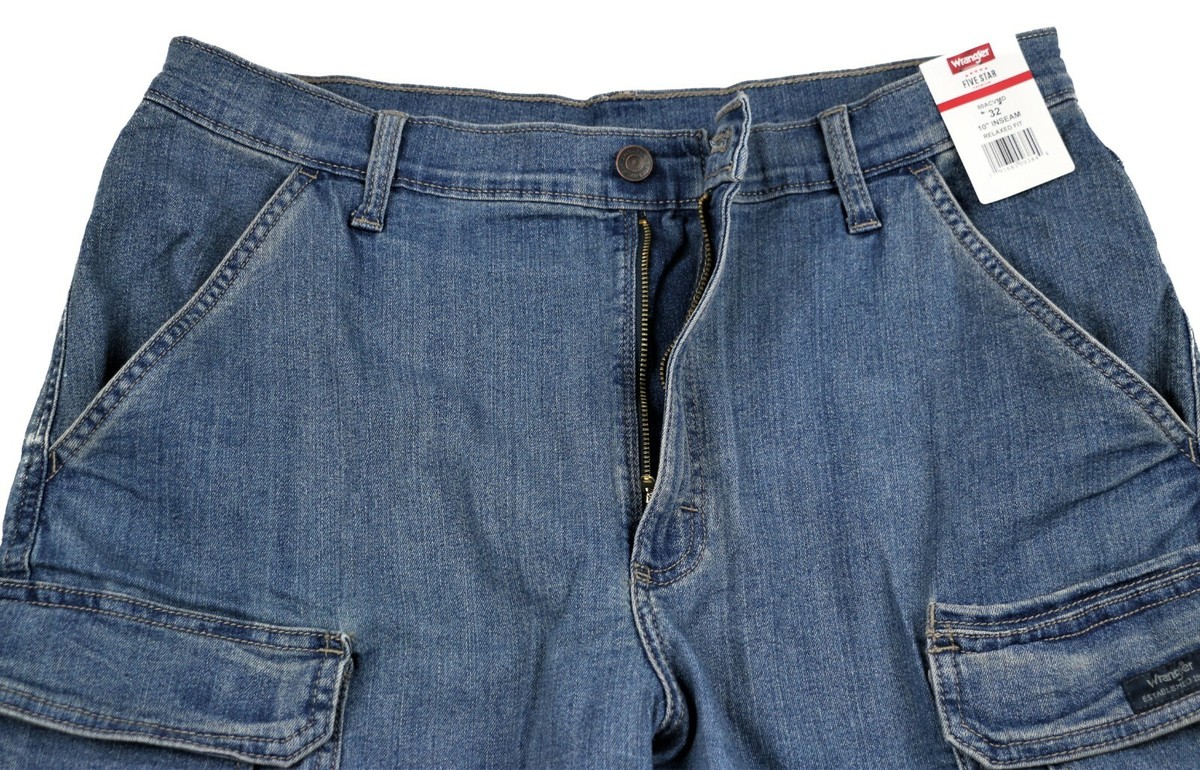 パンツ W40 WRANGLER BAGGY DENIM MEDIUM WASHED WRANGLER Worldwide Mid Rise Wide Leg Womens Jeans - MEDIUM