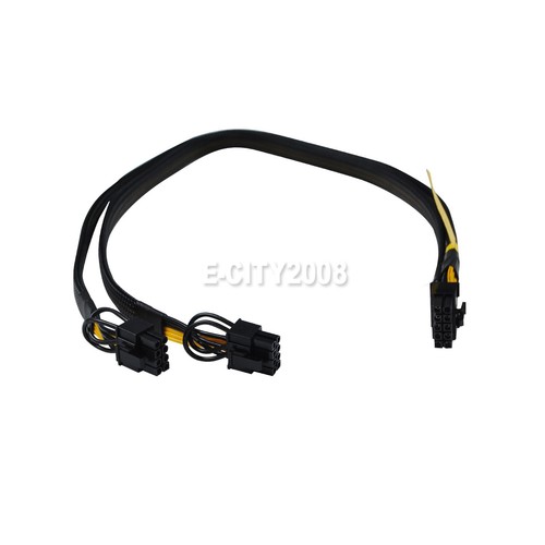 DELL T5820 Server GPU Video Card Power Cable 10pin to PCI-E Dual 8pin(6+2) Cord - Picture 4 of 16