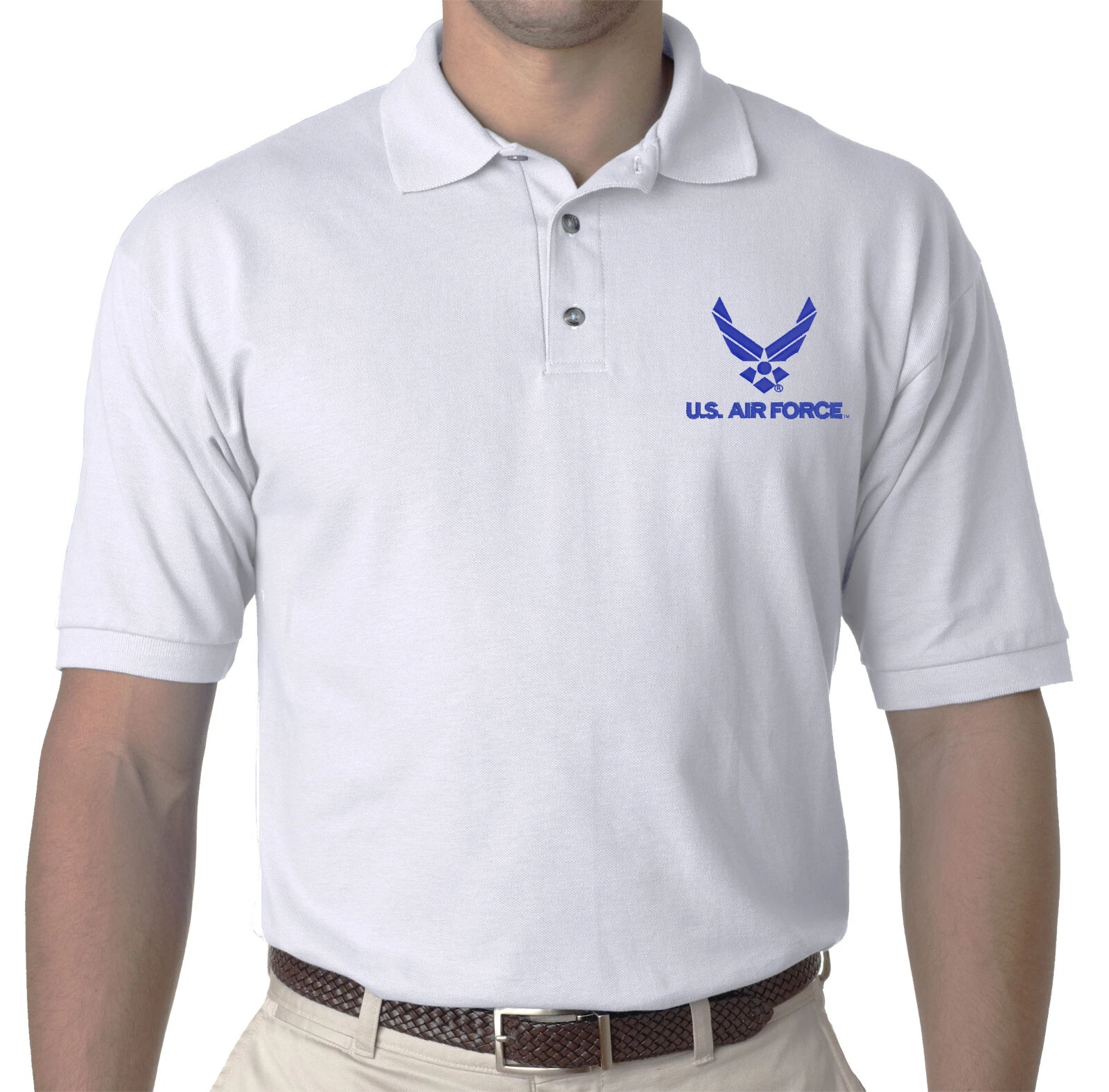 US Air Force USAF Golf Polo Shirt