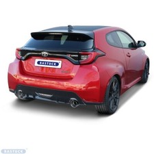 BASTUCK Duplex Sportauspuff Toyota Yaris GR 1.6l ab Bj. 2020 re li je 1x100mm