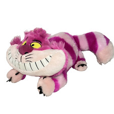 Cheshire Cat Plush Alice in Wonderland Disney Store Exclusive 20" Stuffed Animal