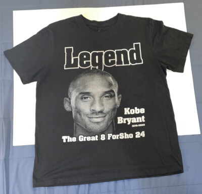 Kobe Bryant T Shirt Medium 1978-2020 RIP Lakers, Laker nation