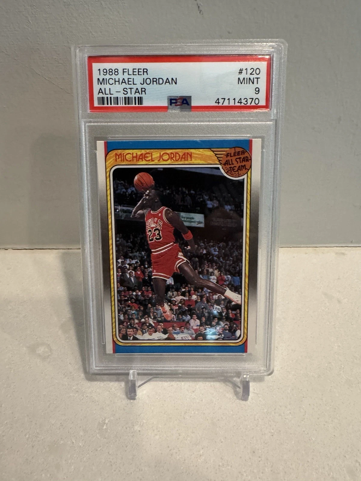 Michael Jordan trading card