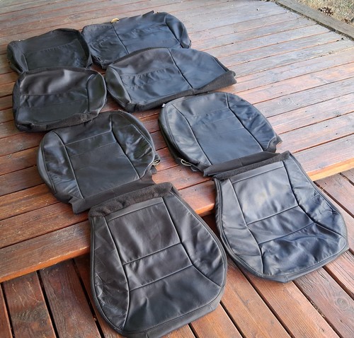 2001-2007 Ford Escape OEM Leather Seat Covers Black Takeoffs