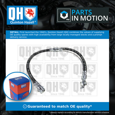 Brake Hose Front BFH4554 Quinton Hazell Hydraulic G03043980 G03043980A Quality