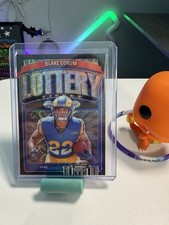 2024 Panini Contenders Optic Lottery Ticket Blake Corum Black Scope Prizm RC /25