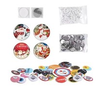  NEW  Button Making Set, 100 Sets Included