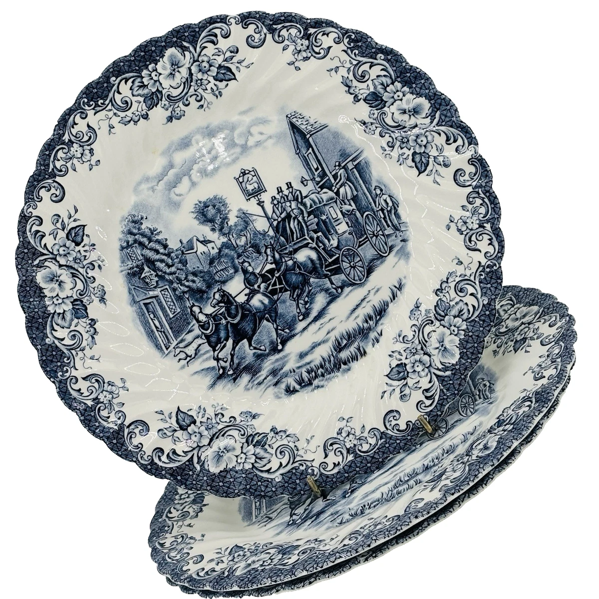 Johnson Brothers Blue Dinnerware Plates for sale | eBay