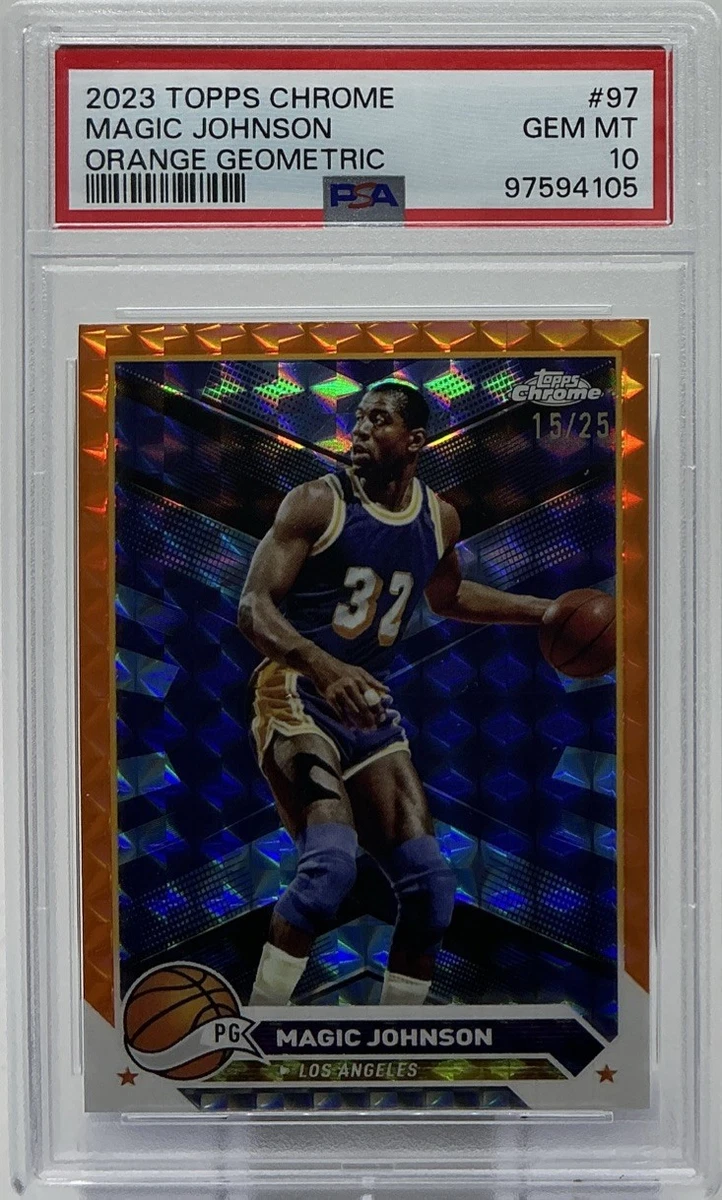 Magic Johnson Professional Sports Authenticator (PSA) Basketball