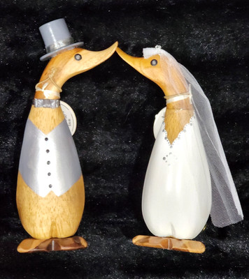 DCUK Wedding Duckling Bride & Groom Herbie & Beatrix The Duck Company Mr & Mrs