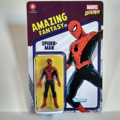 MARVEL LEGENDS RETRO (10 cm): SPIDER-MAN (A.FANTASY) HASBRO KENNER - MOSC (2022) - Imagen 1 de 3