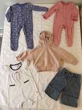 Bundle Of Baby Girls Clothes Age 6-9 Months