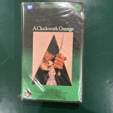 A Clockwork Orange Clamshell VHS (Warner Bros...