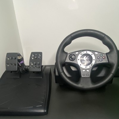 Logitech Driving Force Pro Racing Wheel + Pedals for PS2/PS3, Wired