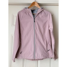 New Balance Sportstyle Jacket Hooded Lightweight Water Resistant Light Pink Sz M