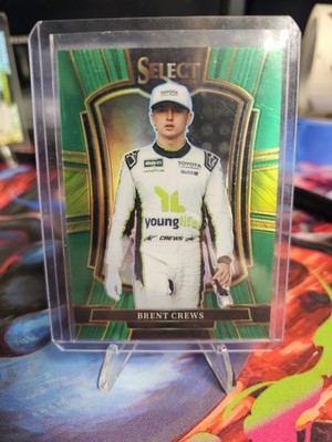 Brent Crews 2026 Select SSP Emerald Green Trackside 5/5 Pack Fresh