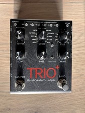 Digitech TRIO PLUS Band Creator  Looper BOXED  Optional Footswitch, PSU.