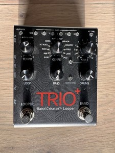 Digitech TRIO PLUS Band Creator Looper BOXED Optional Footswitch