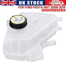 FORD FIESTA MK7 2008-2019 RADIATOR COOLANT EXPANSION HEADER TANK w/ CAP 1513111