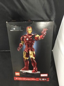 LEGO MARVEL The Infinity Saga IRON MAN Mark 3 Collectors Edition (76344) New