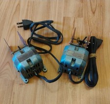 Gilbert Erector Set A-49 Motor Red Gearbox Lot of 2 For Repair/Parts