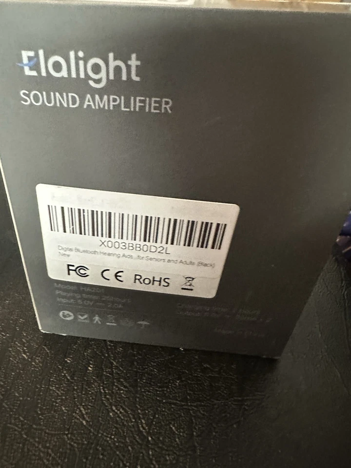 Rechargeable Hearing Amplifier for Senior & Hearing Loss People - NEW - Image 2 of 4