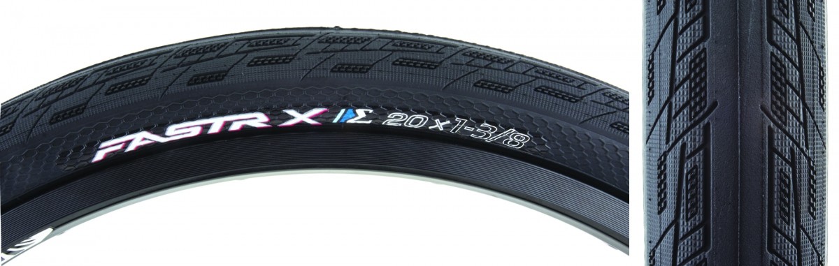 Tioga FASTR-X S-Spec Tire - 20 x 1 38 Clincher Folding Black 9890₽