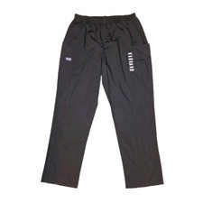 Cherokee Workwear womans Cargo Scrub Pant 4200 size Large NWT Black